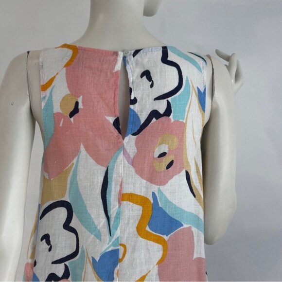 Rachel Zoe 100 Linen Trapeze Dress - Picture 8 of 14